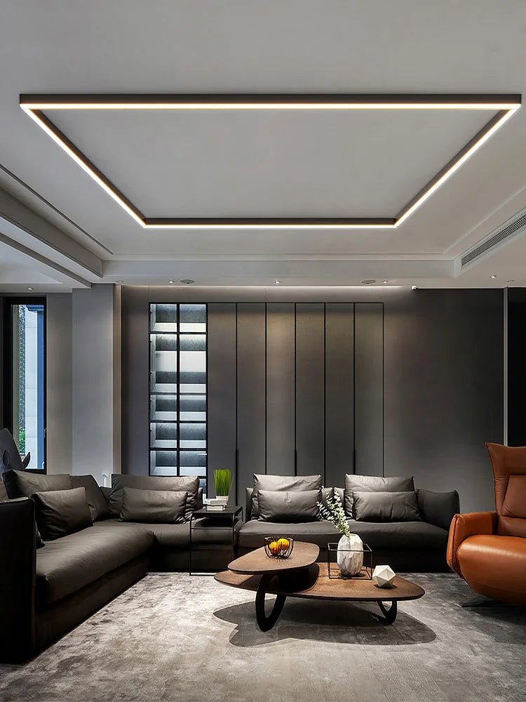 Lámpara de techo minimalista LED nórdica FjordGlow