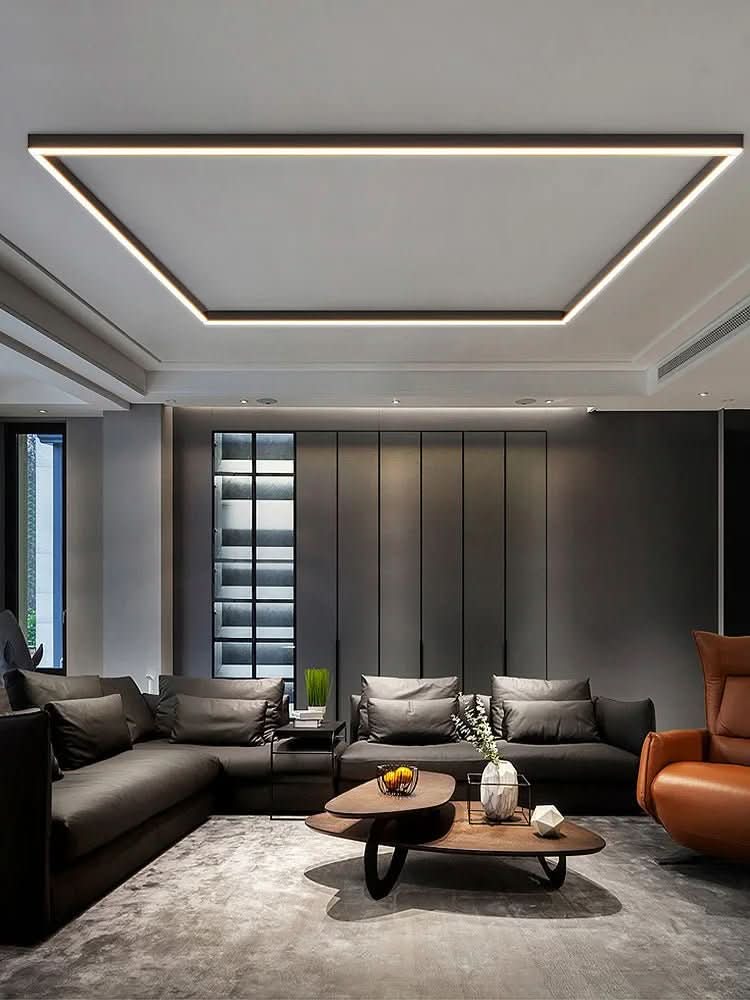 Lámpara de techo LED minimalista con diseño escandinavo