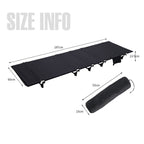 Cama plegable ligera para exteriores CLS, cama sencilla para acampar y relajarse