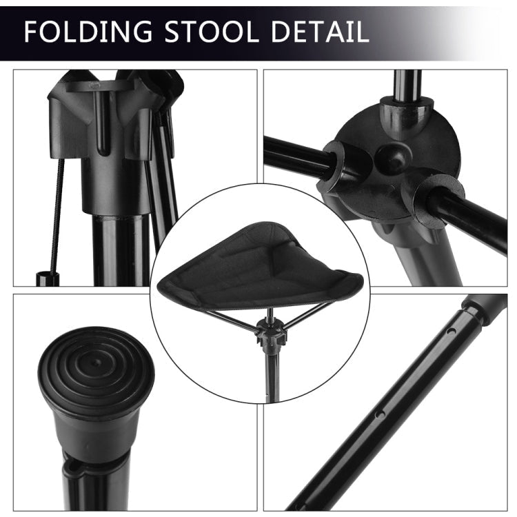 Silla plegable para exteriores, silla portátil para sala de espera, silla plegable telescópica Mazza para pesca