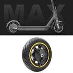 Neumático delantero sin cámara de 10 pulgadas para patinete eléctrico Ninebot MAX G30 (amarillo)