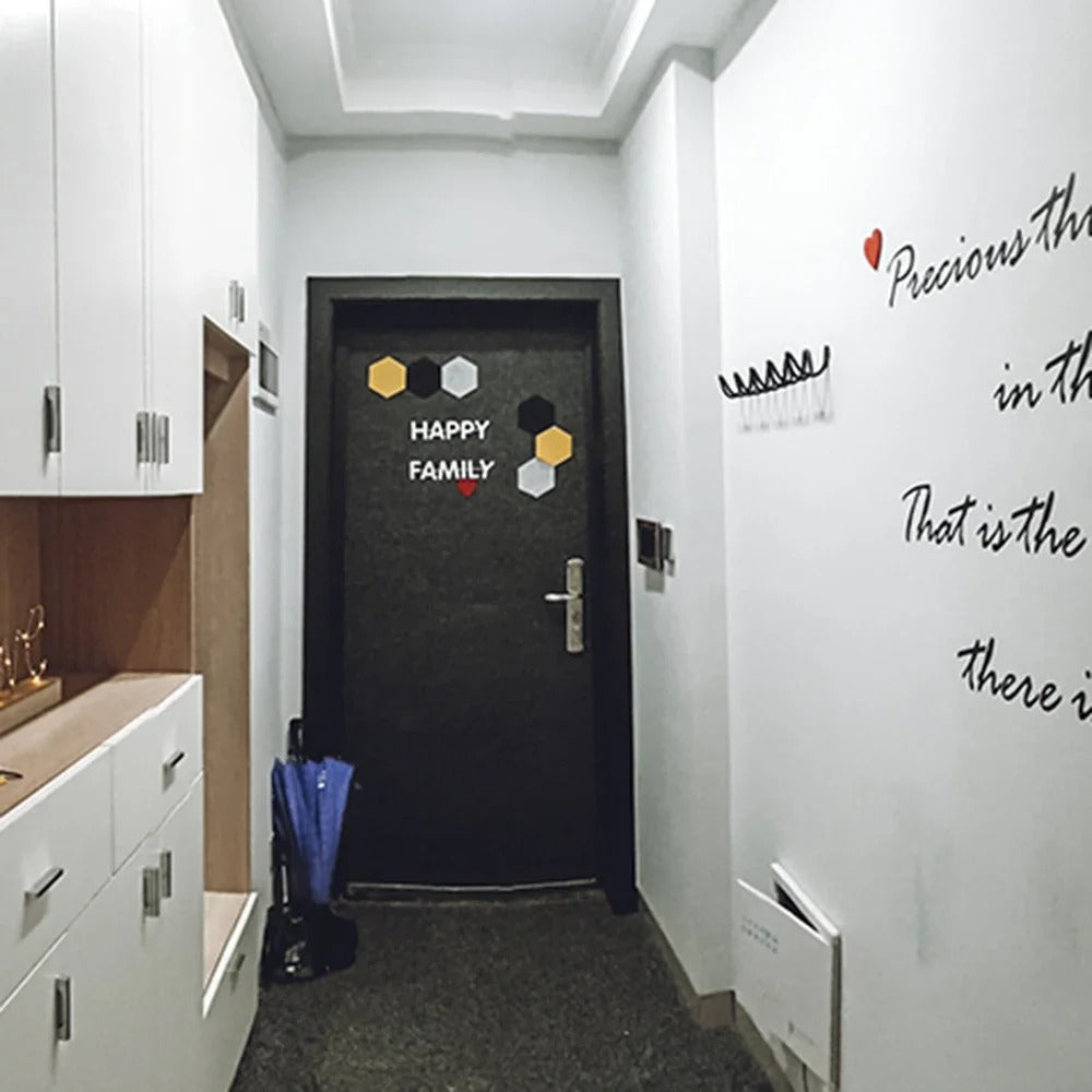 Perchero de pared de hierro fundido negro con diseño ondulado para recibidor, dormitorio o baño