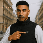 Chaleco calefactable unisex recargable por USB ThermiVest