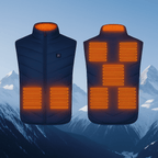 Chaleco calefactable unisex recargable por USB ThermiVest