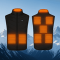 Chaleco calefactable unisex recargable por USB ThermiVest