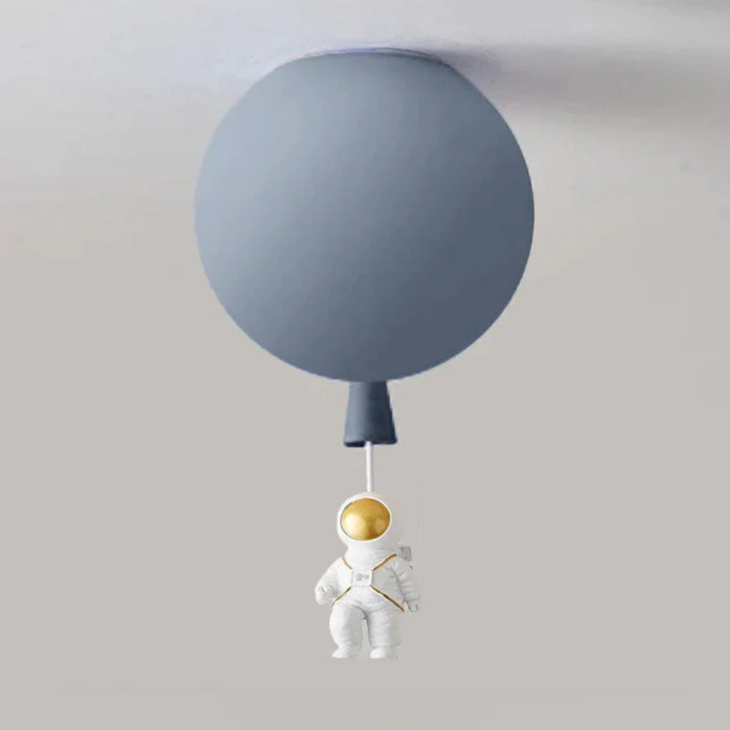 Lámparas de techo para niños con LED en el diseño del mundo y los astronautas