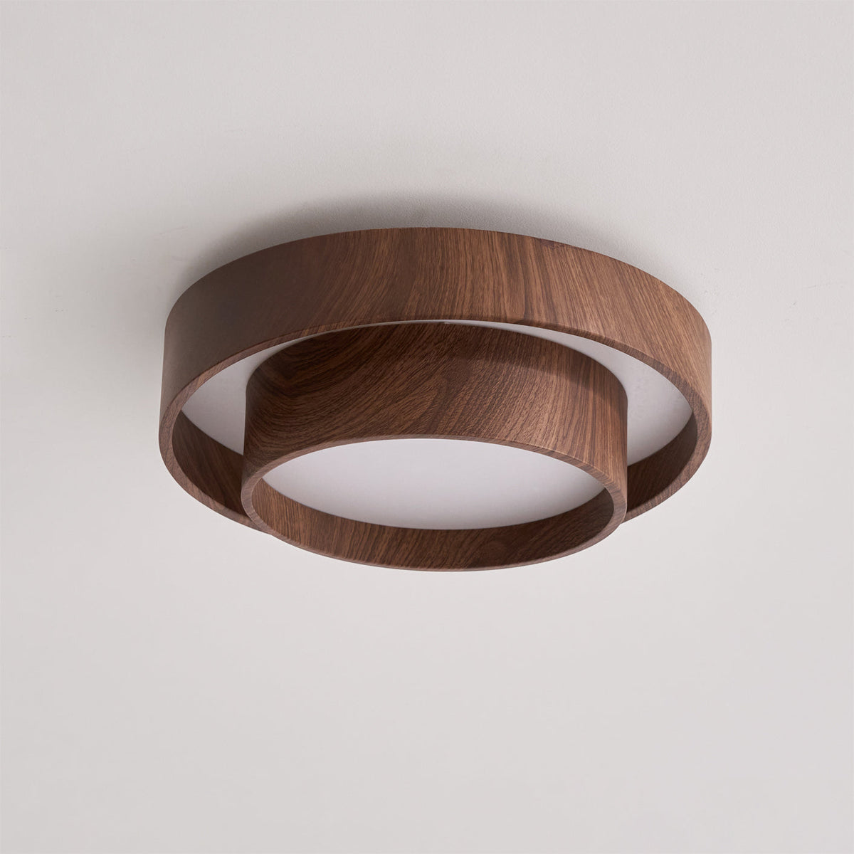 Plafón Walnootlook LED Redondo 40cm 50cm Diseño Moderno