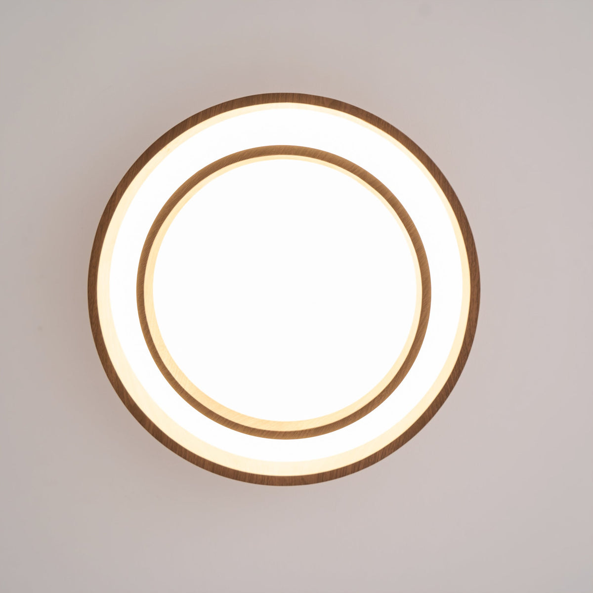 Plafón Walnootlook LED Redondo 40cm 50cm Diseño Moderno