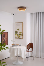 Plafón Walnootlook LED Redondo 40cm 50cm Diseño Moderno