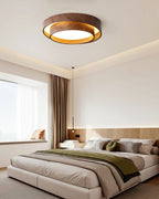 Plafón Walnootlook LED Redondo 40cm 50cm Diseño Moderno