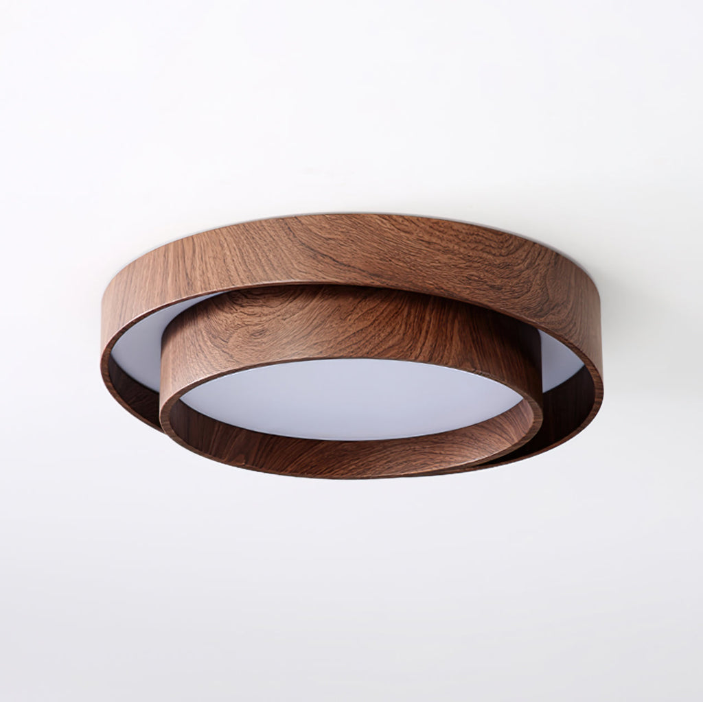 Plafón Walnootlook LED Redondo 40cm 50cm Diseño Moderno