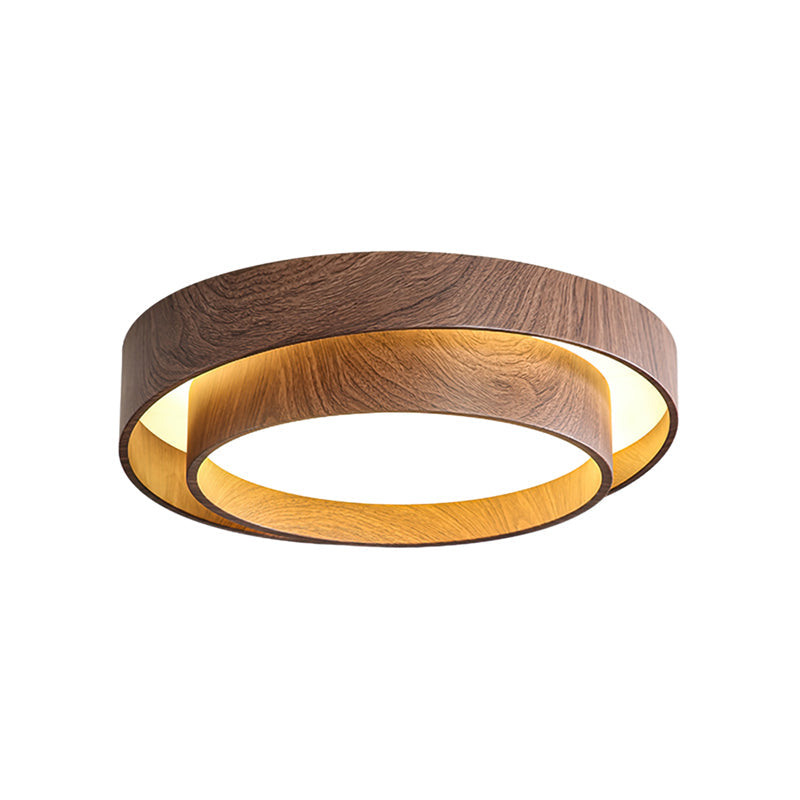 Plafón Walnootlook LED Redondo 40cm 50cm Diseño Moderno
