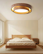 Plafón Walnootlook LED Redondo 40cm 50cm Diseño Moderno