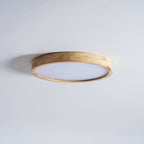 Lámpara de techo geométrica moderna de madera