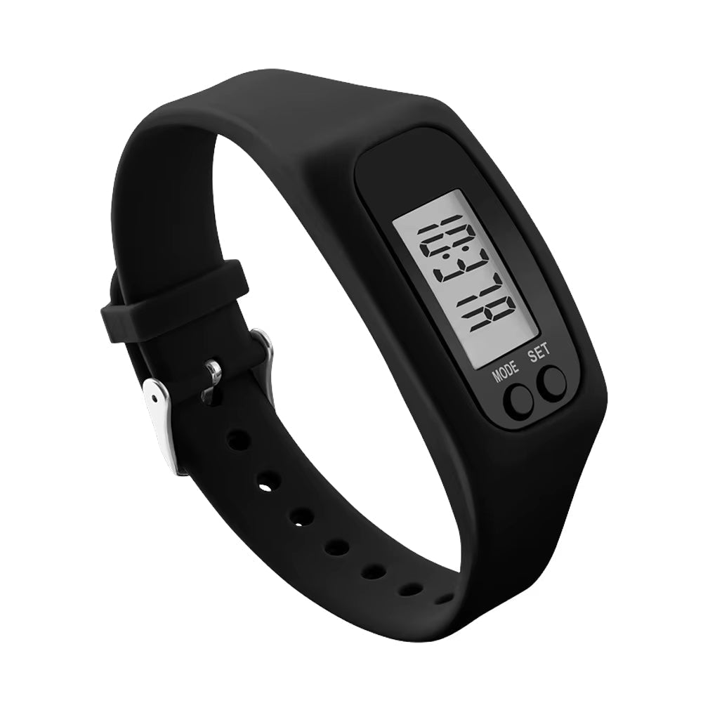 Reloj podómetro sencillo con contador de pasos