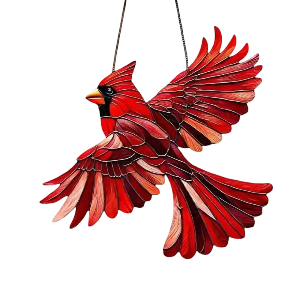 Adorno colgante de colibrí para ventana y pared tipo suncatcher