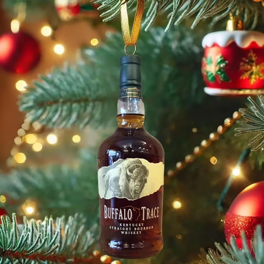 Adorno de calendario de Adviento con cuenta atrás de Whiskey Bourbon para regalar