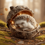 Adornos navideños para árbol Artesanales Animales del Bosque Decoraciones de Bellotas