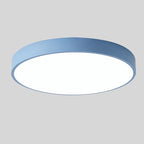 Aelora | Lámpara de techo circular nórdica de madera con luz cálida