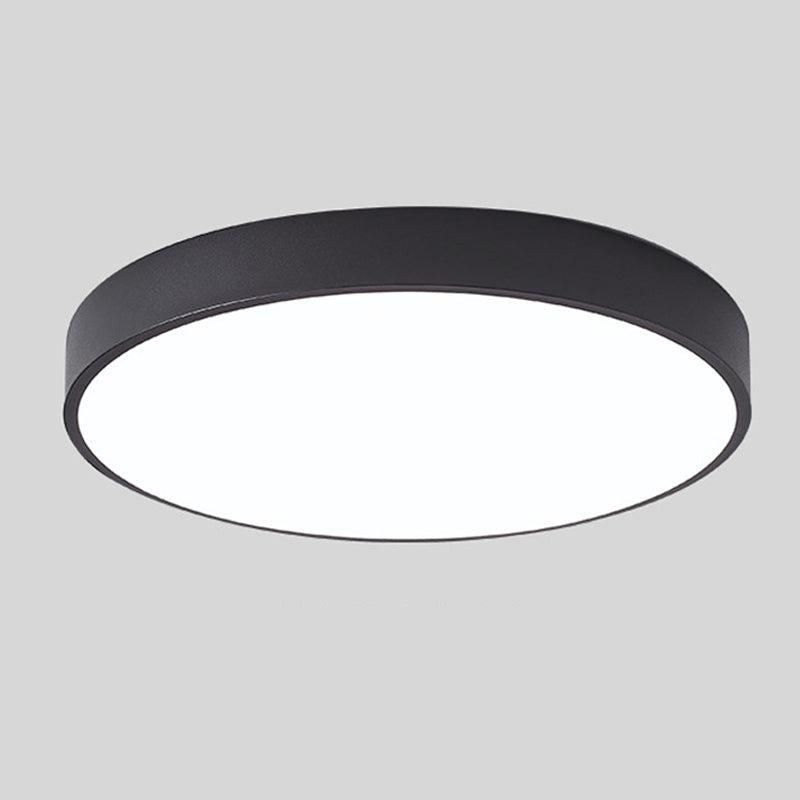 Aelora | Lámpara de techo circular nórdica de madera con luz cálida