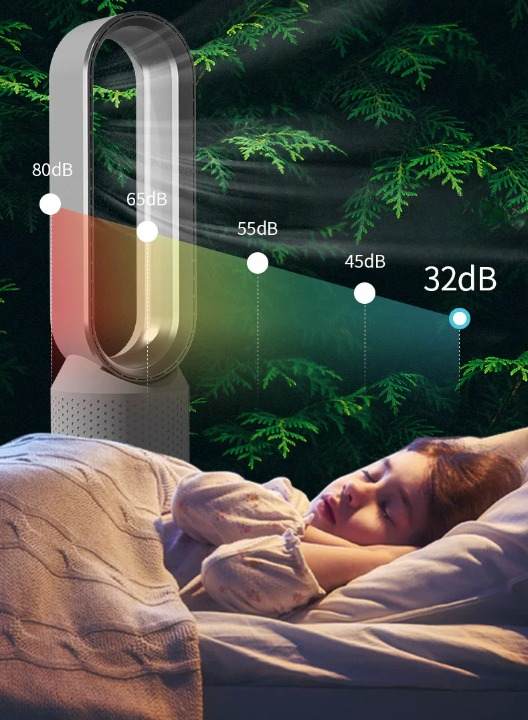 Enfriador de aire 3 en 1 AirPure con purificación UV e ionizador