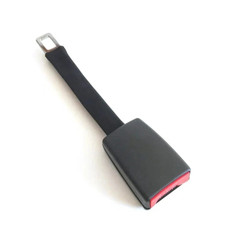 Alargador de cinturón de seguridad con vástago rígido de 28 cm y hebilla en posición vertical, colocación sin herramient