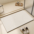 Alfombra de baño superabsorbente | Secado rápido y antideslizante para el suelo del baño