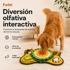 Alfombra olfativa interactiva para perros