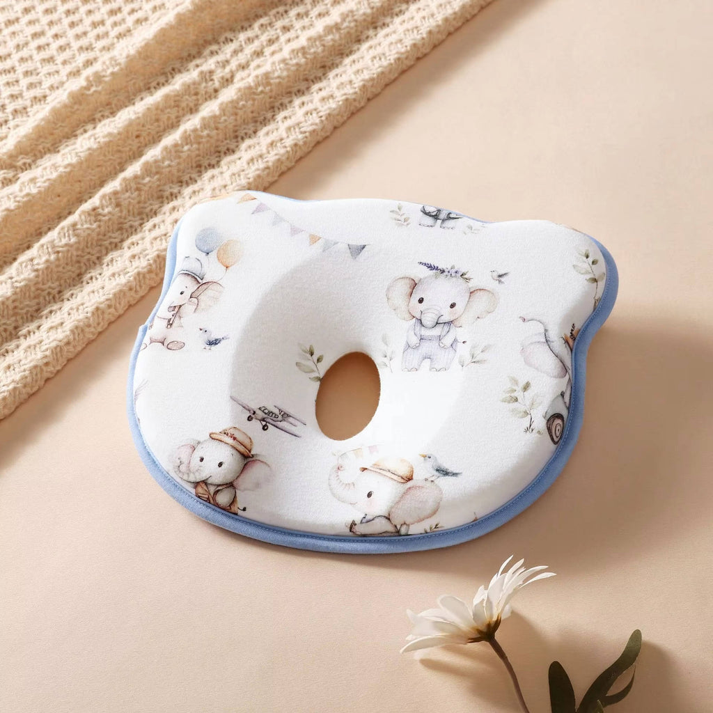 Almohada infantil que previene la cabeza plana - Antidesviación, absorbente del sudor