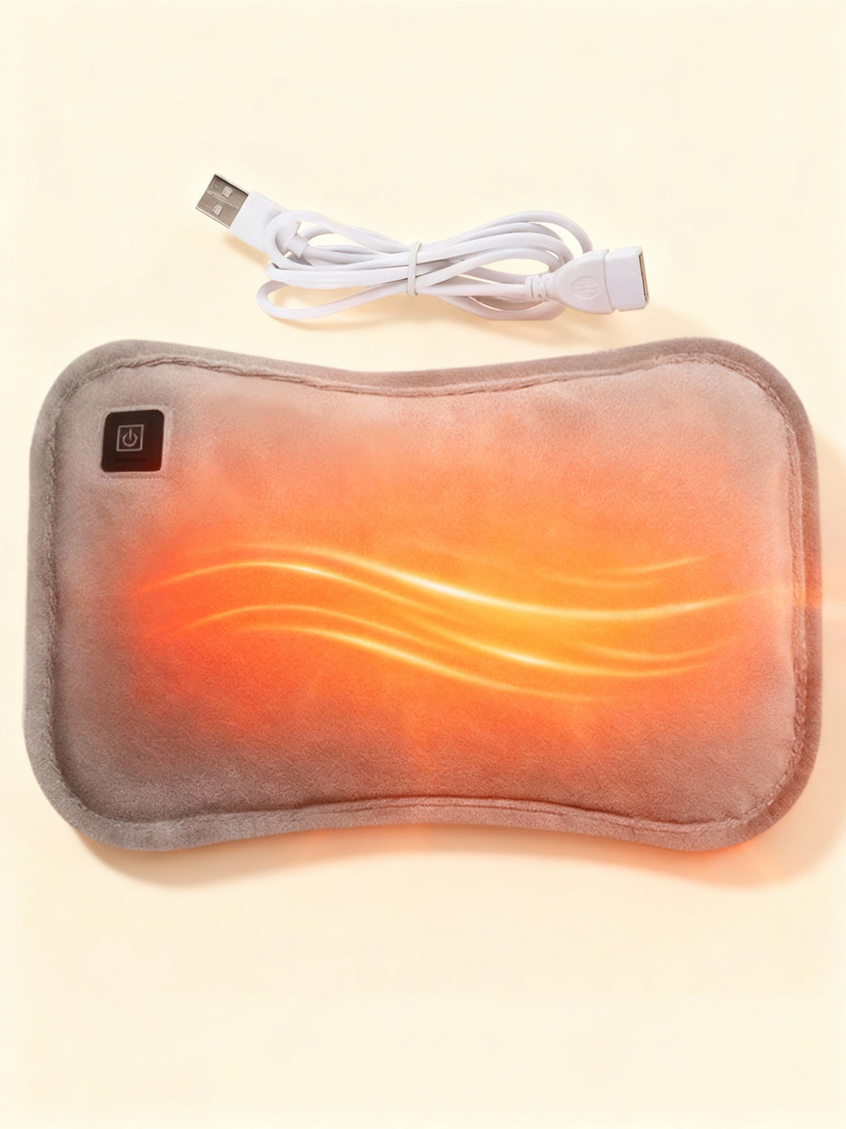 Almohadilla térmica portátil | 30x20 cm | Calentamiento rápido, calentador multipropósito para manos/cuerpo