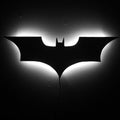 Aplique de pared LED de Batman con mando a distancia inalámbrico y cambio de color