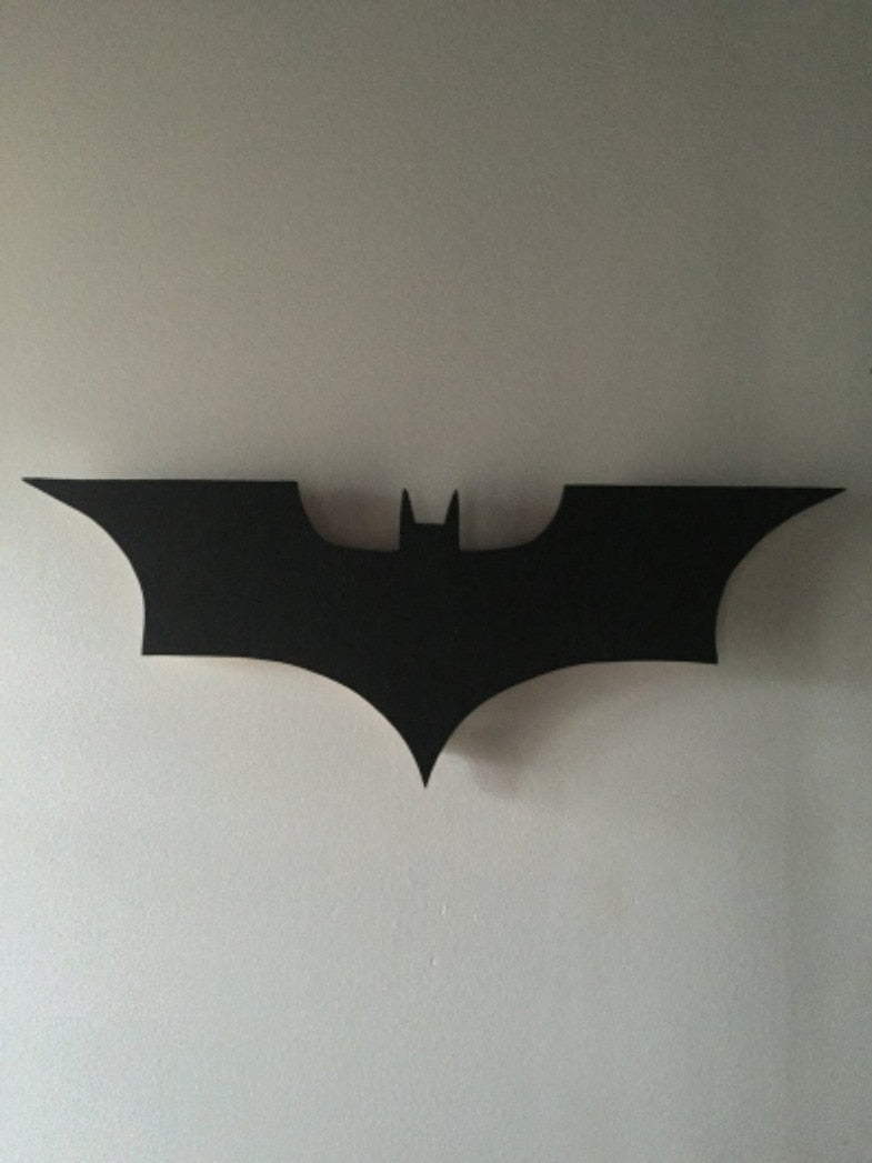 Aplique de pared LED de Batman con mando a distancia inalámbrico y cambio de color