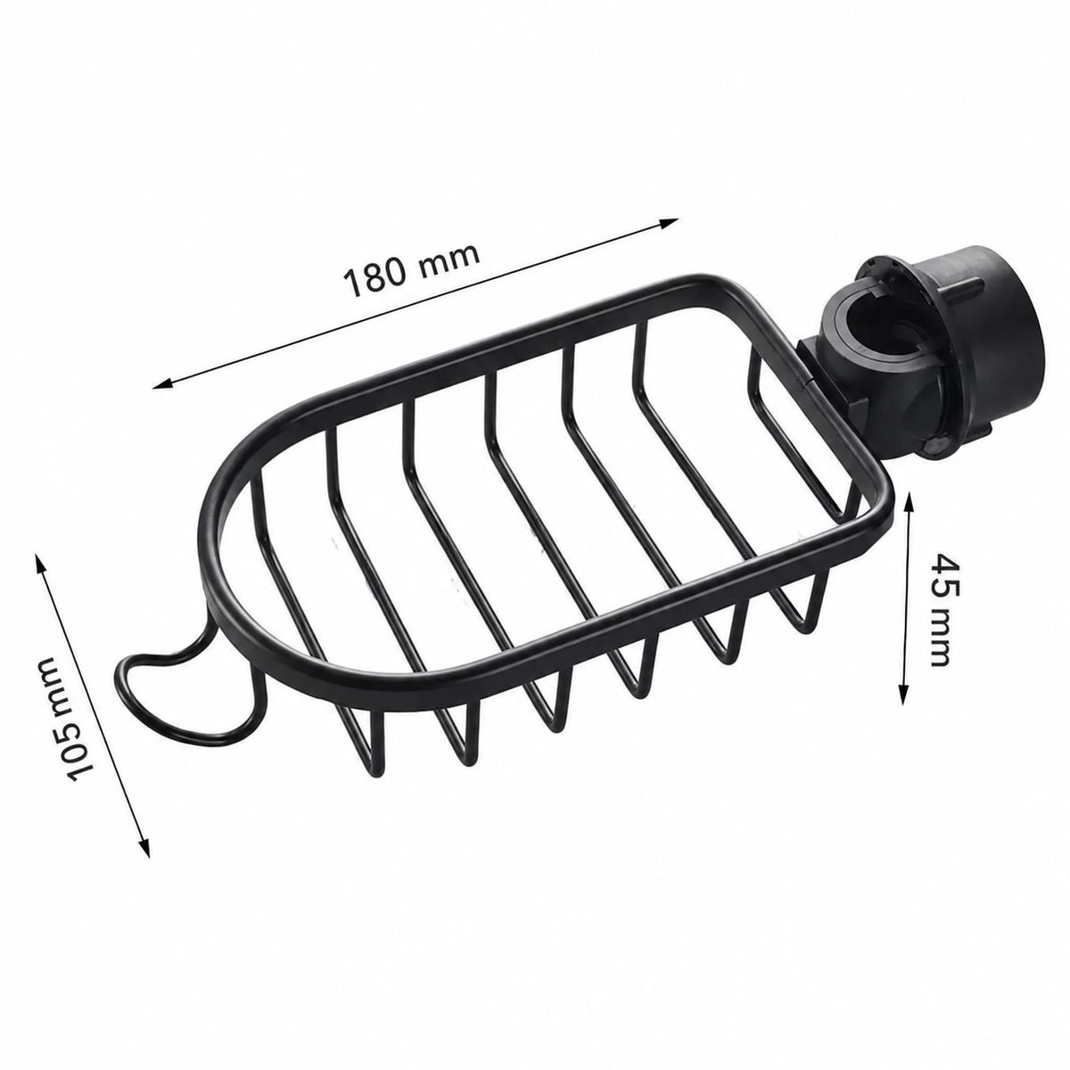 AquaGrip Shower Shelf – Práctica, de acero inoxidable y que ahorra espacio