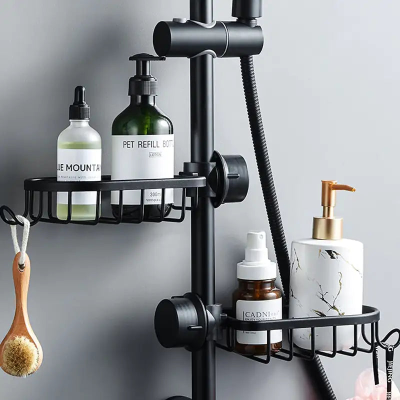 AquaGrip Shower Shelf – Práctica, de acero inoxidable y que ahorra espacio
