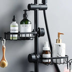 AquaGrip Shower Shelf – Práctica, de acero inoxidable y que ahorra espacio