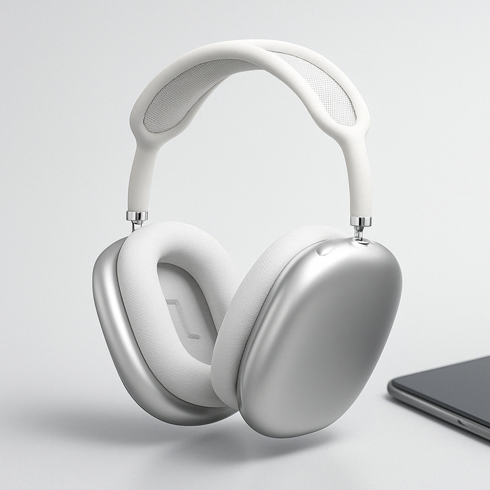 Auriculares inalámbricos Bluetooth circumaurales con cancelación de ruido