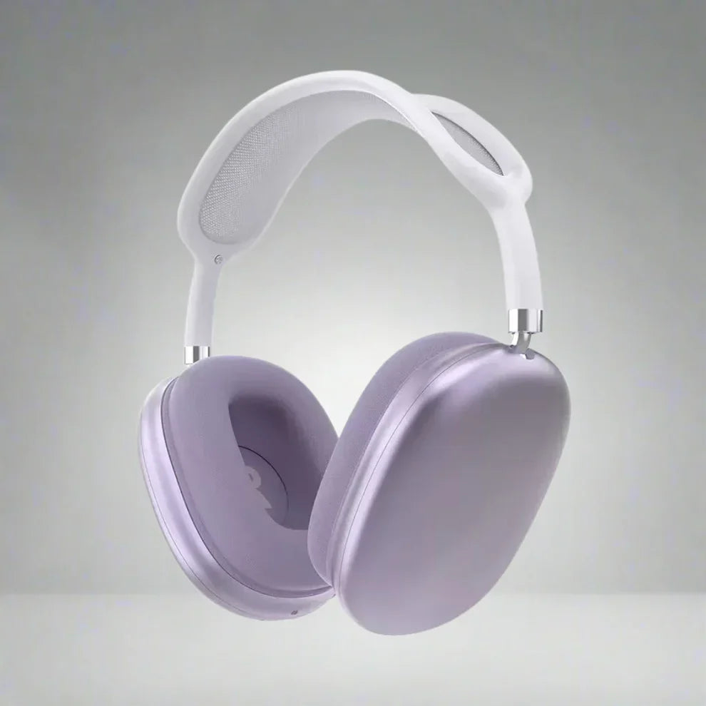 Auriculares inalámbricos Bluetooth circumaurales con cancelación de ruido