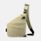 Bandolera organizadora antirrobo con cremalleras ocultas