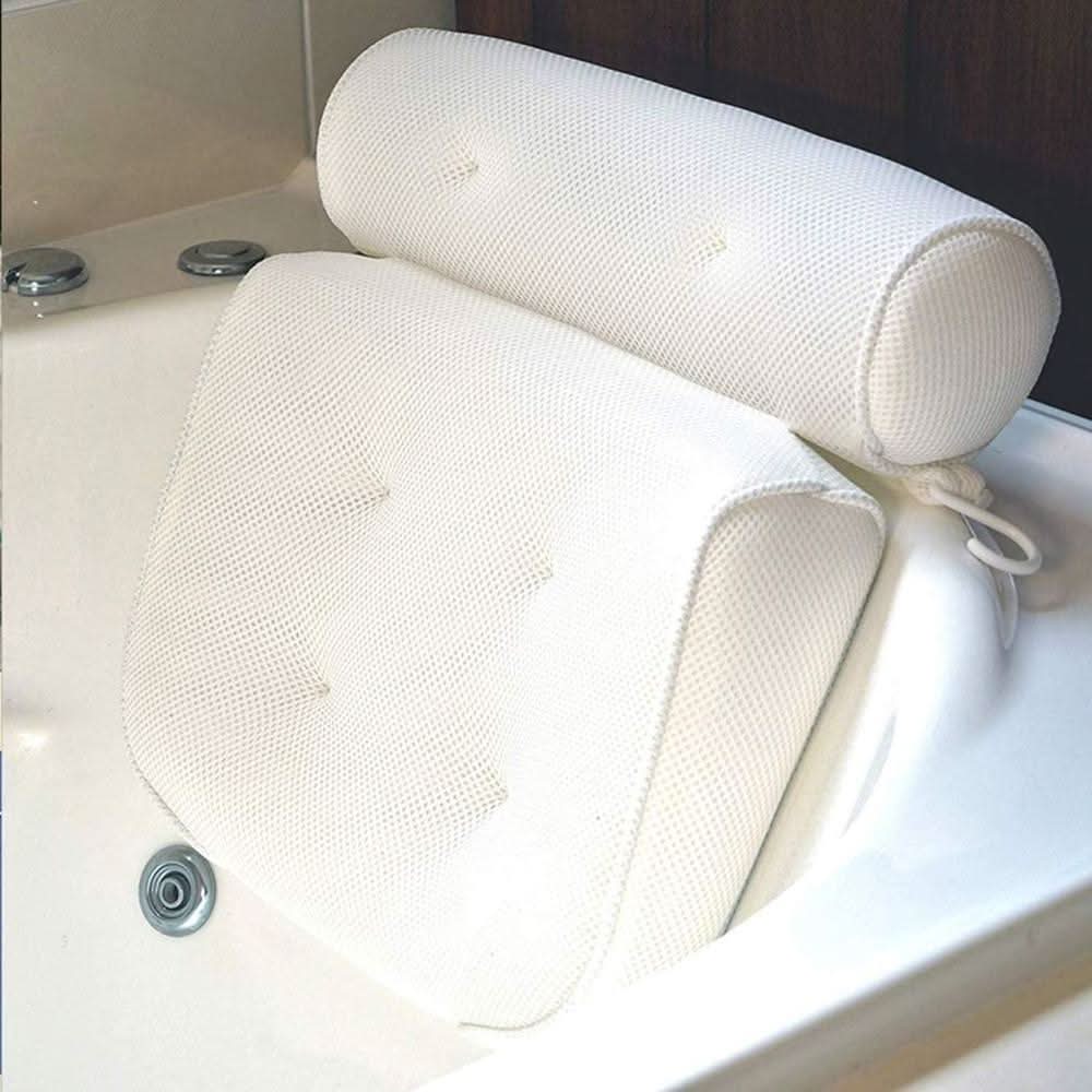 Almohada de baño NeckCush – Soporte ergonómico para el cuello y la cabeza