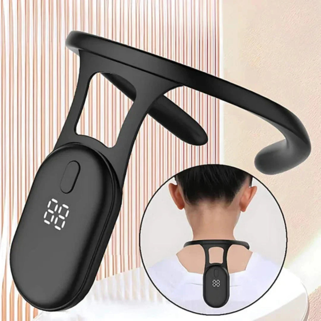 Bella | Soporte cervical de tracción para la columna vertebral para la corrección postural | Corrector de postura ajustable para cuello y espalda |