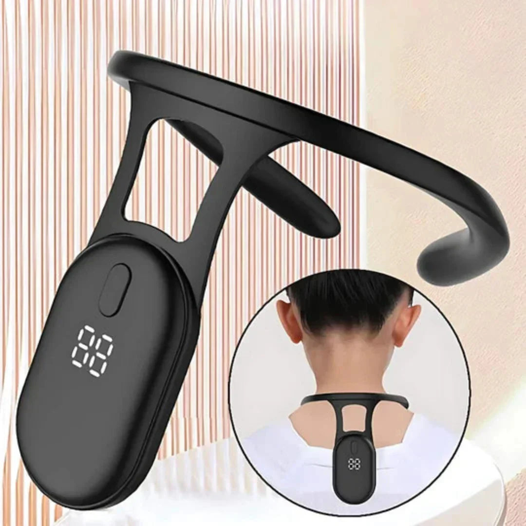 Bella | Soporte cervical de tracción para la columna vertebral para la corrección postural | Corrector de postura ajustable para cuello y espalda |