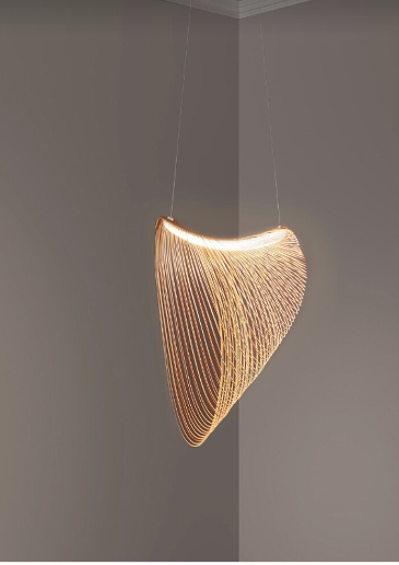 Birchwood Pendant Light de LumaBirch para salones acogedores