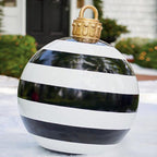 Bola decorativa inflable de Navidad para exterior de PVC
