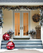Bola decorativa inflable de Navidad para exterior de PVC