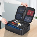 Bolsa ignífuga e impermeable para documentos y dinero en efectivo