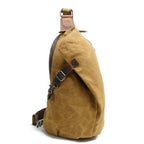 Bolso bandolera de lona impermeable con bolsillo antirrobo – MultiWear