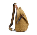 Bolso bandolera de lona impermeable con bolsillo antirrobo – MultiWear