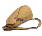 Bolso bandolera de lona impermeable con bolsillo antirrobo – MultiWear