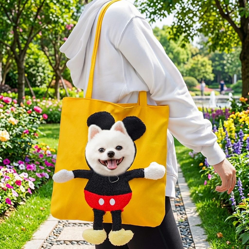 Bolso transportín para gatos con la cabeza al exterior para paseos y visitas al veterinario - Bolsa ligera de lona para 