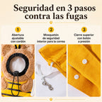 Bolso transportín para gatos con la cabeza al exterior para paseos y visitas al veterinario - Bolsa ligera de lona para 
